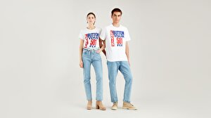 501® Kadın Crop Jean Pantolon-Tango Surge