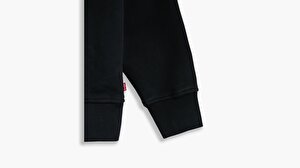 T2 Relaxed Graphic Po Mv Logo Po Siyah  Erkek Sweatshirt