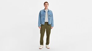 XX Tapered Erkek Kargo Pantolon-Bunker Olive Ns Back Satin Gd