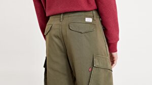 XX Tapered Erkek Kargo Pantolon-Bunker Olive Ns Back Satin Gd