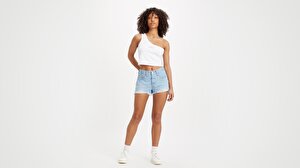 501® Yüksek Bel Kadın Jean Şort-Luxor Heat Short
