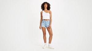 501® Yüksek Bel Kadın Jean Şort-Luxor Heat Short