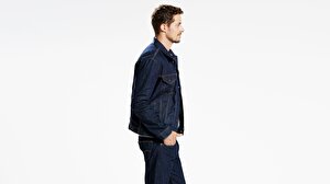 The Trucker Jacket Rinse Trucker Koyu İndigo Erkek Trucker