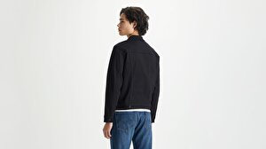 The Trucker Jacket Dark Siyah Erkek Trucker