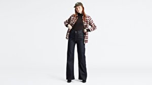 Ribcage Wide Leg Kadın Pantolon-High And Mighty