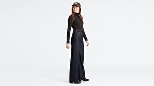 Ribcage Wide Leg Kadın Pantolon-High And Mighty