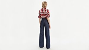 Ribcage Wide Leg Kadın Pantolon-High And Mighty