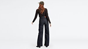 Ribcage Wide Leg Kadın Pantolon-High And Mighty
