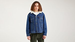 Vintage Fit Sherpa Ceket