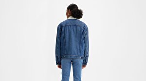 Vintage Fit Sherpa Ceket