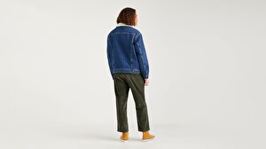 Vintage Fit Sherpa Ceket