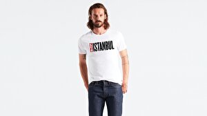 Destination Tab T2 Istanbul City Beyaz Erkek Tişört