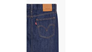 Önden Düğmeli Kadın Midi Jean Etek - Juniper Ridge