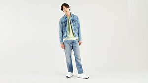 Relaxed Mv Crew Shadow Lime Garment Yeşil  Erkek Sweatshirt