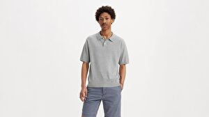 Sweater Knit Polo