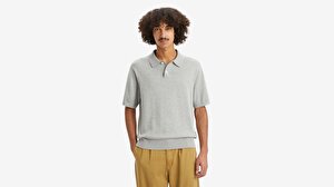 Sweater Knit Polo