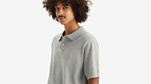 Sweater Knit Polo
