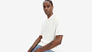 Sweater Knit Polo