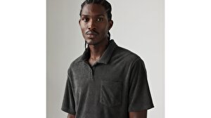 Terry Pocket Polo Tişört