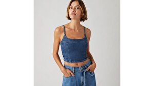 Jadine Denim Cami Tank Top