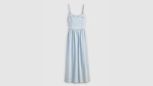 Alessie Bustier Denim Elbise