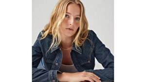 Original Trucker Jean Ceket