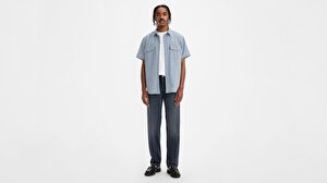 501® Levi's® Original Erkek Jean Pantolon - Blue Black Stretch