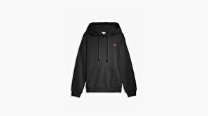 Standard Hoodie Caviar Siyah Kadın Kapüşonlu Sweatshirt