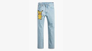 Levis x Pokemon 551Z Straight Jean Pantolon