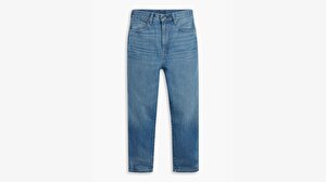 Made & Crafted® Barrel Crop Kadın Jean Pantolon -Lmc Provincial Blue