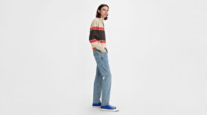 502™ Tapered Erkek Jean Pantolon - Medium Indigo Stonewash
