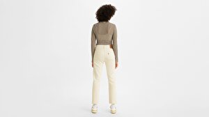 501® Levi's® Crop Kadın Jean Pantolon - Ecru Booper