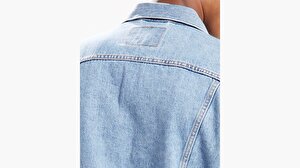 The Trucker Jacket Light Stonewash Açık İndigo Erkek Trucker
