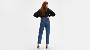 Ribcage Straight Ankle Kadın Jean Pantolon-Georgie