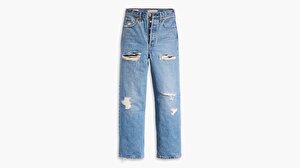 Ribcage Straight Ankle Kadın Jean Pantolon