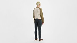 Skinny Taper Erkek Jean Pantolon - Dark Black