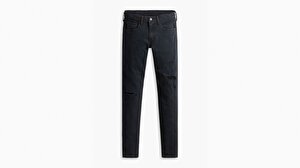 Skinny Taper Erkek Jean Pantolon - Dark Black