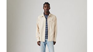 Sunset Pocket Standard Fit Cotton Linen Gömlek