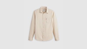 Sunset Pocket Standard Fit Cotton Linen Gömlek