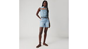 501® Mid Thigh Kadın Jean Şort