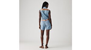 501® Mid Thigh Kadın Jean Şort