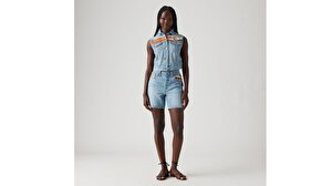 501® Mid Thigh Kadın Jean Şort