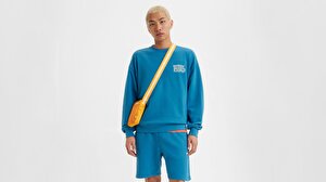 Levi's® Gold Tab™ Bisiklet Yaka Sweatshirt