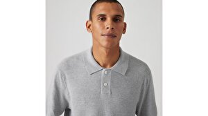 Sweater Knit Polo Kazak