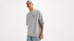 Cut Off Raglan Sweatshirt