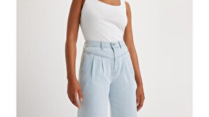 Lightweight Baggy Kadın Jean Pantolon - Poole Party