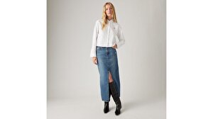 Ankle Column Denim Etek