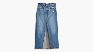 Ankle Column Denim Etek