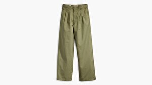 Pleated Wide Leg Kadın Pantolon