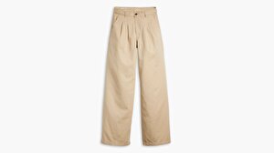 Pleated Wide Leg Kadın Pantolon